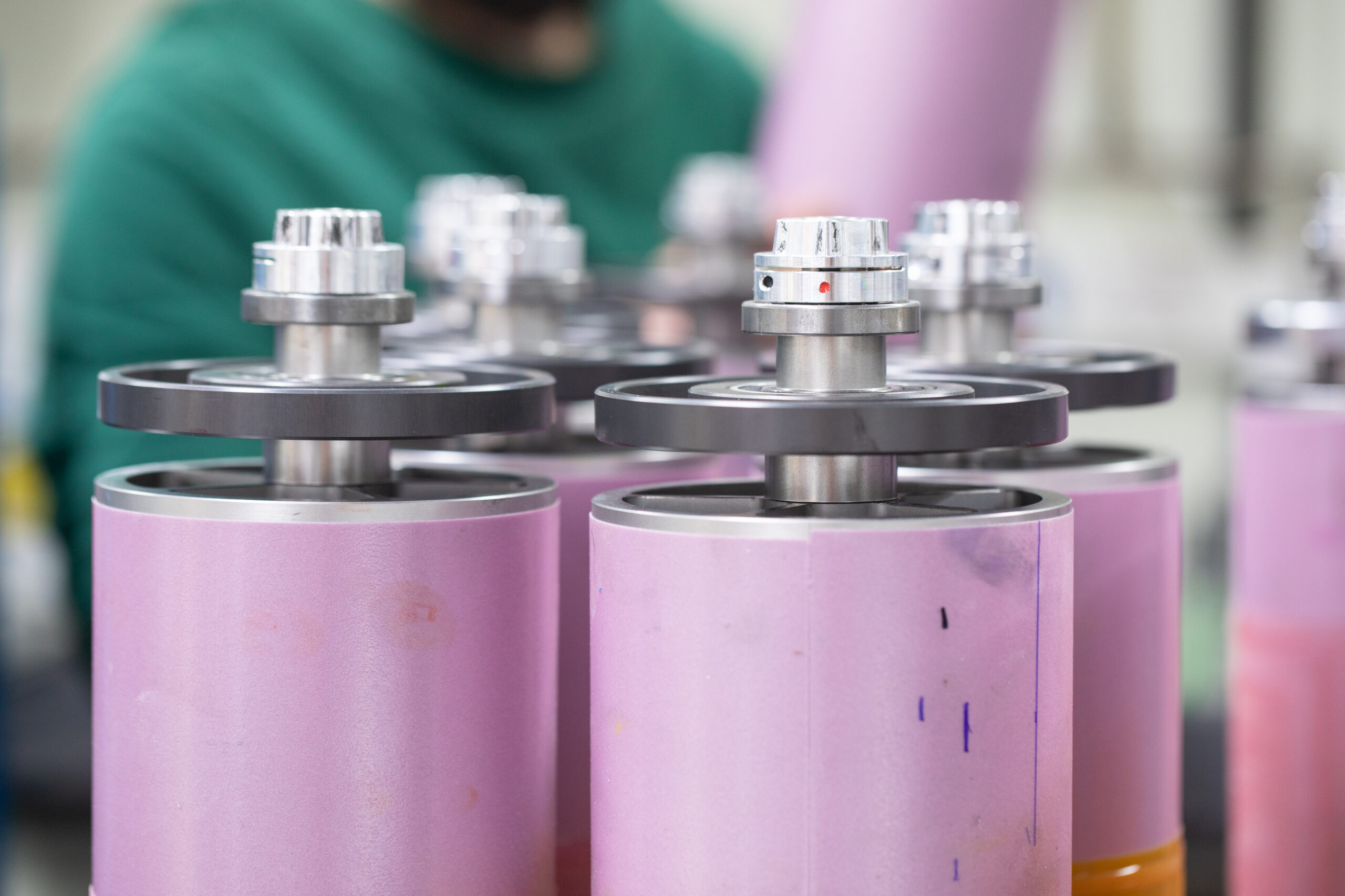 Drukrollen in de etikettenproductie van Conti-Label