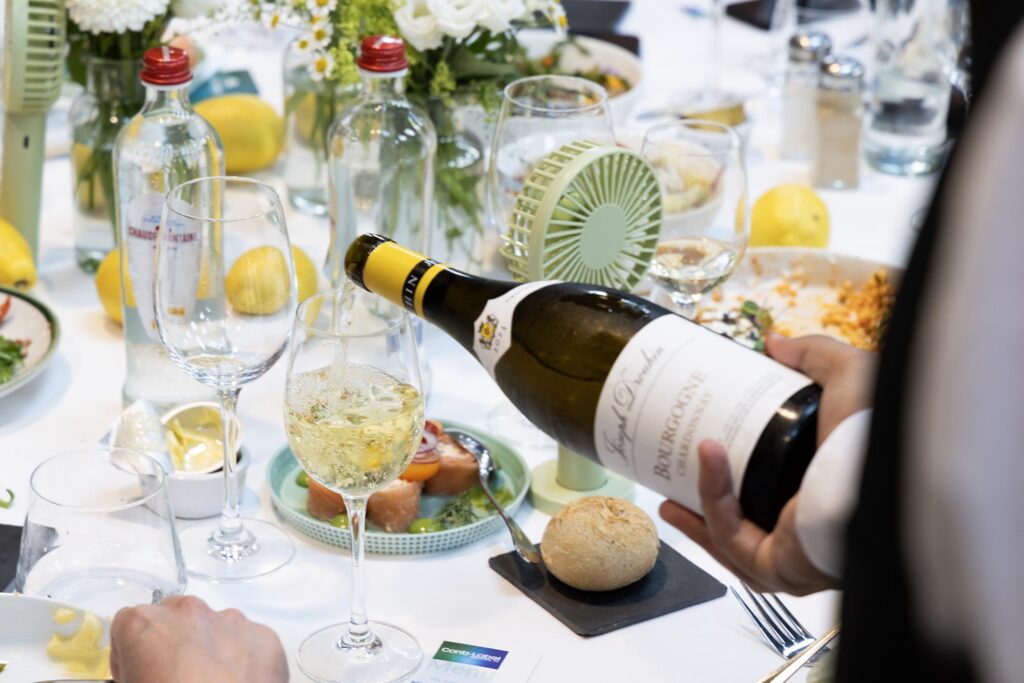 Feesttafel tijdens 40 jaar Conti-Label