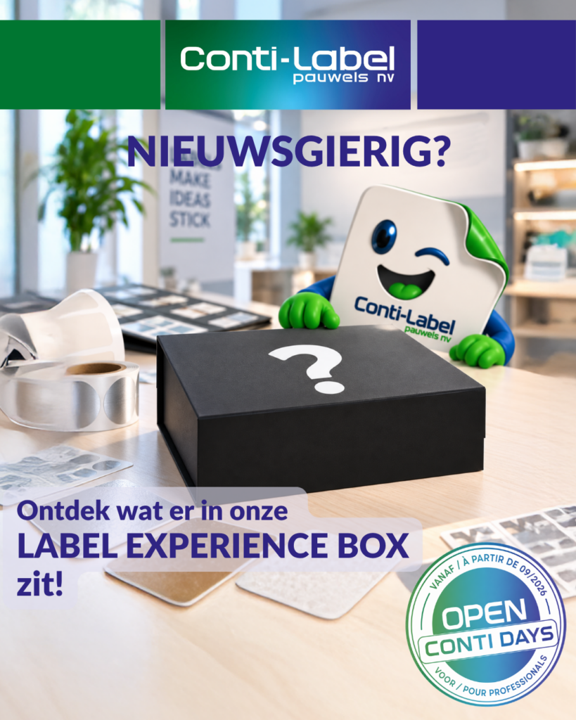 Een box vol bijzondere labels, slimme technieken en verrassende afwerkingen