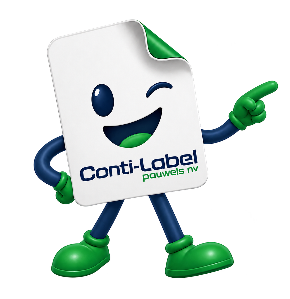 Conti, mascotte Conti-Label